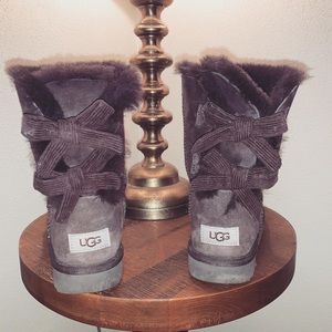 UGG Bailey Corduroy Bows